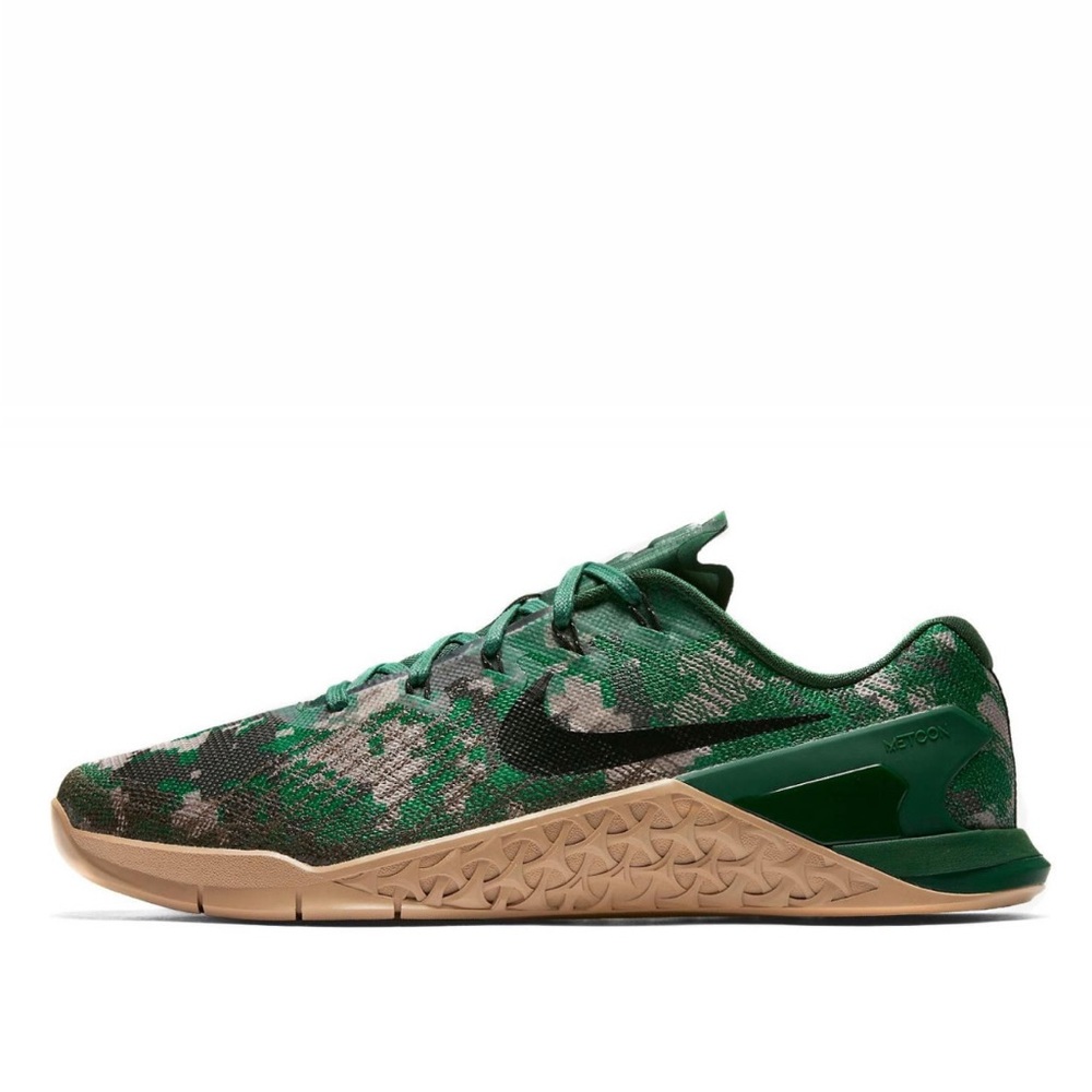 Nike Metcon 3 Baroque Brown Green Camo Sneakers